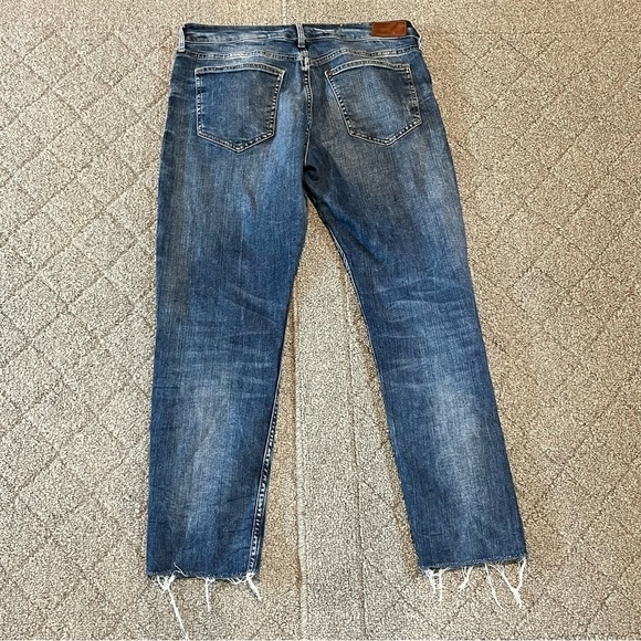 H&M Blue Skinny Jeans with Vintage Wash - Picture 7 of 11